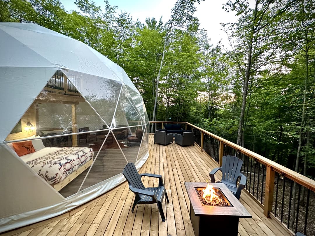 Deck at the domes